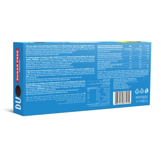 Feel Fit Duo Sugar Free Coca and Vanilla 168g