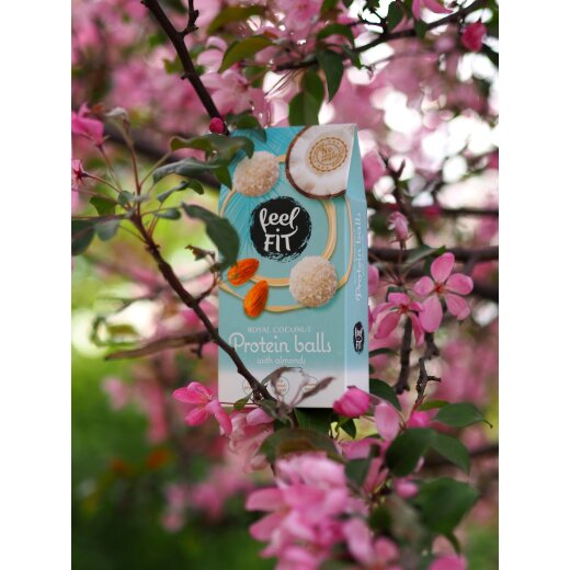 Feel Fit Coconut Protein Balls with Almonds 63g