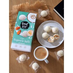 Feel Fit Coconut Veganela Balls with Almonds 63g