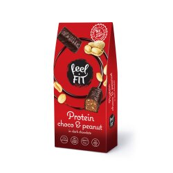 Feel Fit Protein Choco and Peanut in dark chocolate 83g