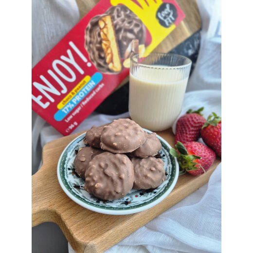 Feel Fit Enjoy! Protein Choco and Peanut Cookies 96g