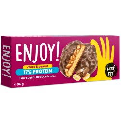 Feel Fit Enjoy! Protein Choco and Peanut Cookies 96g