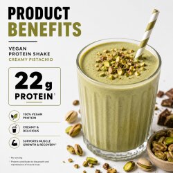 Gofitness Nutrition 100% Vegan Protein 900g Creamy Pistachio