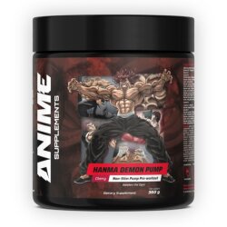 Anime Supplements Hanma Demon Pump Pre-Workout 360g Cherry