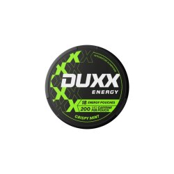 DUXX Energy Pouches Koffein Crispy Mint 18 Beutel