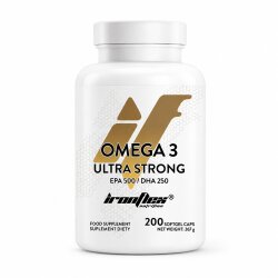 Iron Flex Omega 3 Ultra Strong 500mg EPA/250mg DHA - 200...