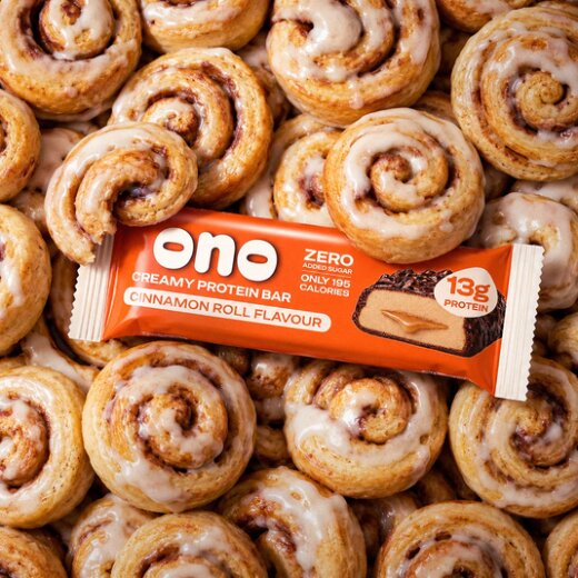 ono Nutrition Protein Bar 50g Cinnamon Roll