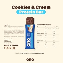 ono Nutrition Protein Bar 50g Salted Caramel