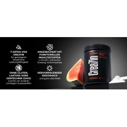 GymBeam Crea7in Kreatin Komplex 300g Peach Ice Tea