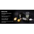GymBeam Crea7in Kreatin Komplex 300g Peach Ice Tea