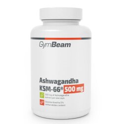 GymBeam Ashwagandha KSM-66® 500 mg 180 Kapseln