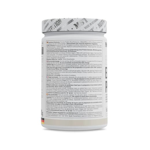 MST Nutrition Egg Protein 500g Chocolate