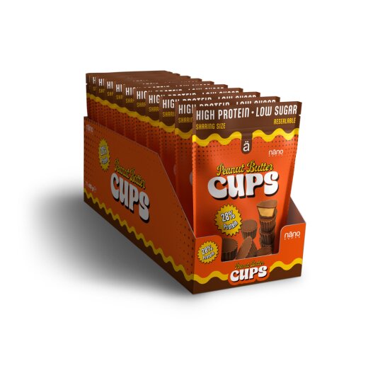 Nano Supps Peanut Butter Cups Protein Snack 80g