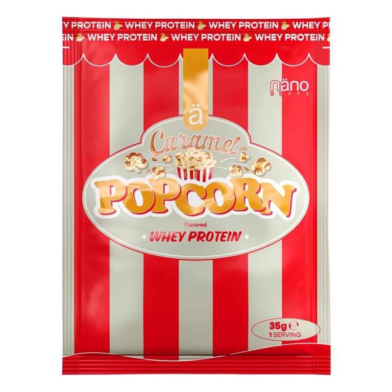 Nano Supps Whey Protein 35g Caramel Popcorn